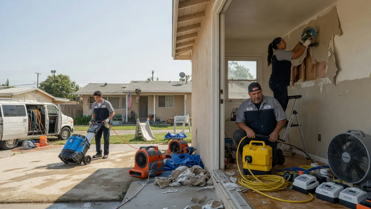 Water Damage Restoration in Woodbridge, CA near me